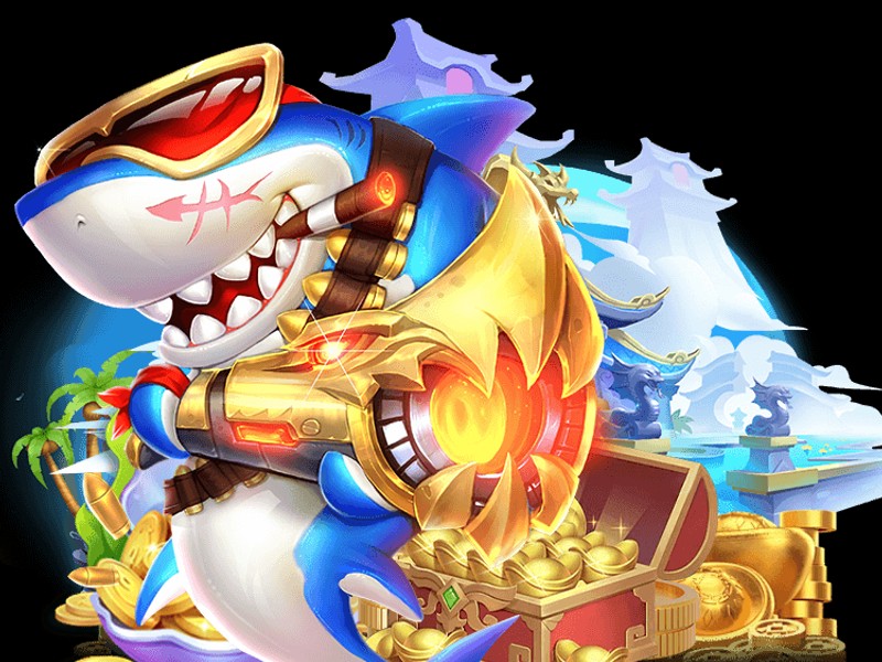 Hình ảnh các kỹ năng đặc biệt như đóng băng và sấm sét trong game bắn cá